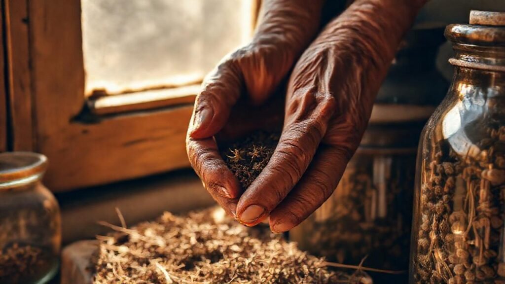 Antigüedad y naturaleza en un detalle