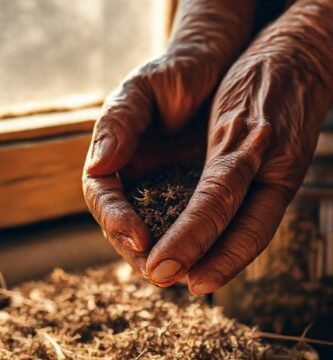 Antigüedad y naturaleza en un detalle