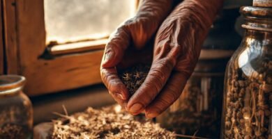 Antigüedad y naturaleza en un detalle