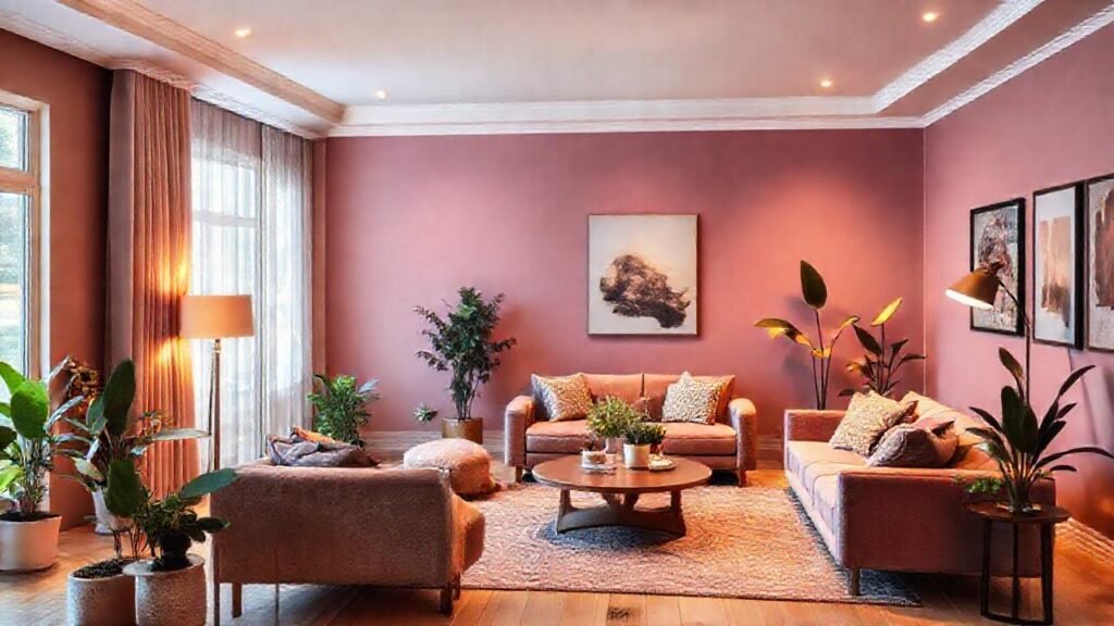 Un salón acogedor y elegante