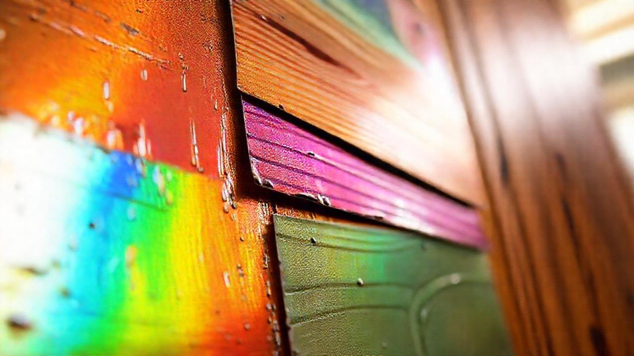 Pintura, madera y lujo preservado