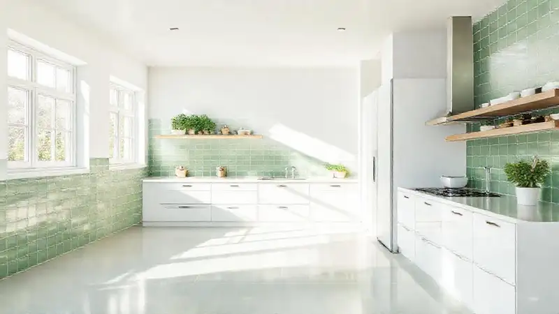 Cocina luminosa