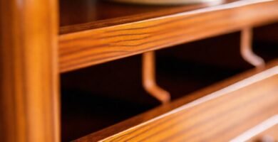 Muebles de madera relucientes