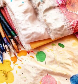 Diseño textil vibrante y creativo