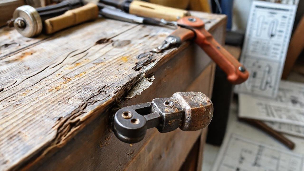 Restauración de herramientas antiguas, paso a paso