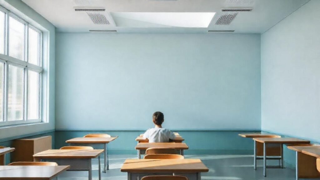 Un aula serena y enfocada