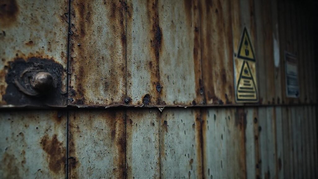 Muro oxidado
