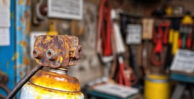 Metal oxidado se transforma en color