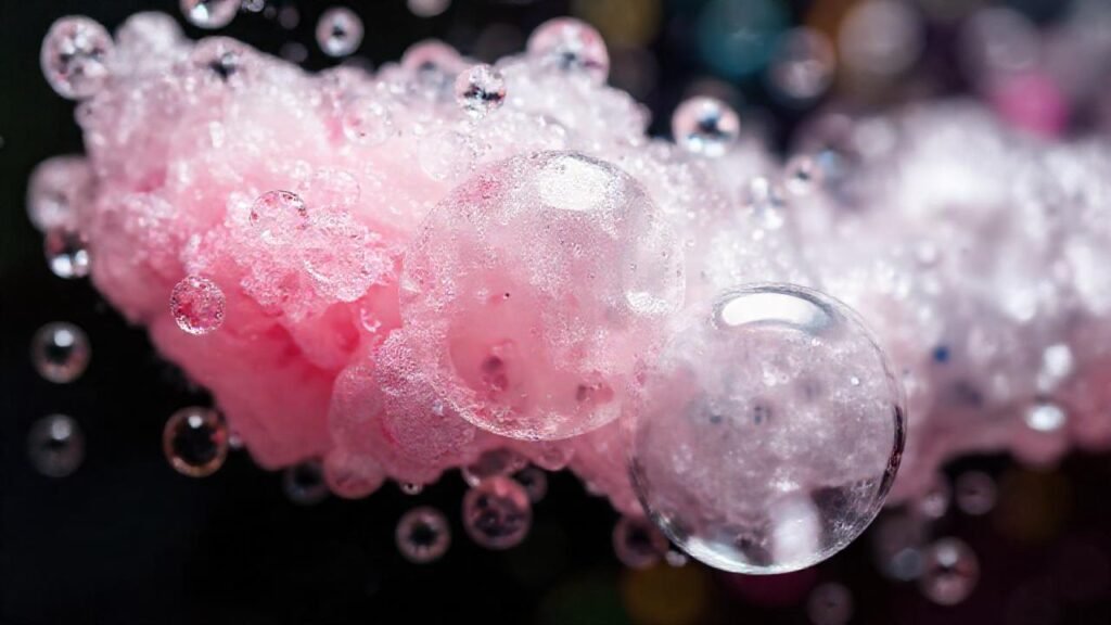 Fotografía abstracta vibrante y texturizada