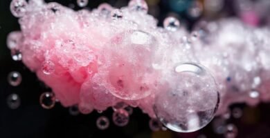 Fotografía abstracta vibrante y texturizada