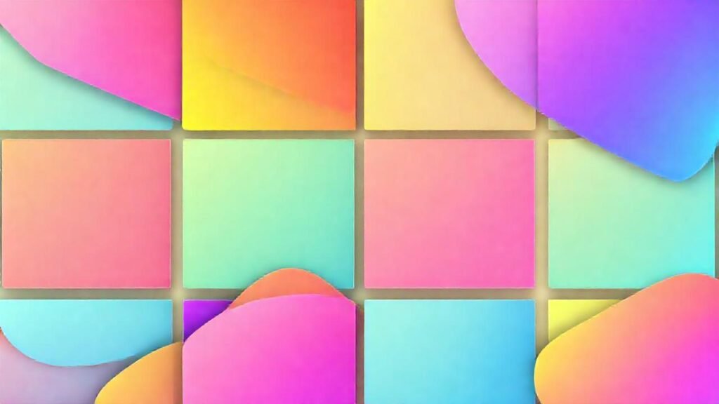 Diseño digital vibrante y alegre