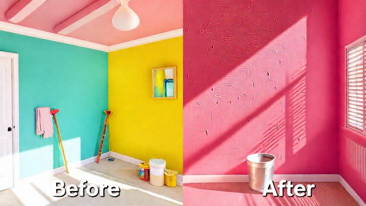 Renovación alegre y llena de color
