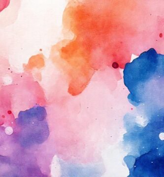 Salpicaduras de acuarela vibrantes y profundas