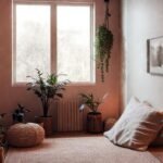 Un espacio cálido y sereno minimalista