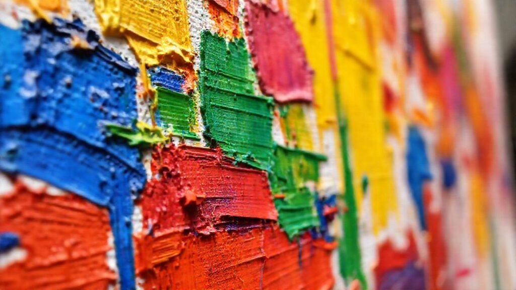 Pintura vibrante