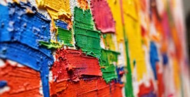 Pintura vibrante