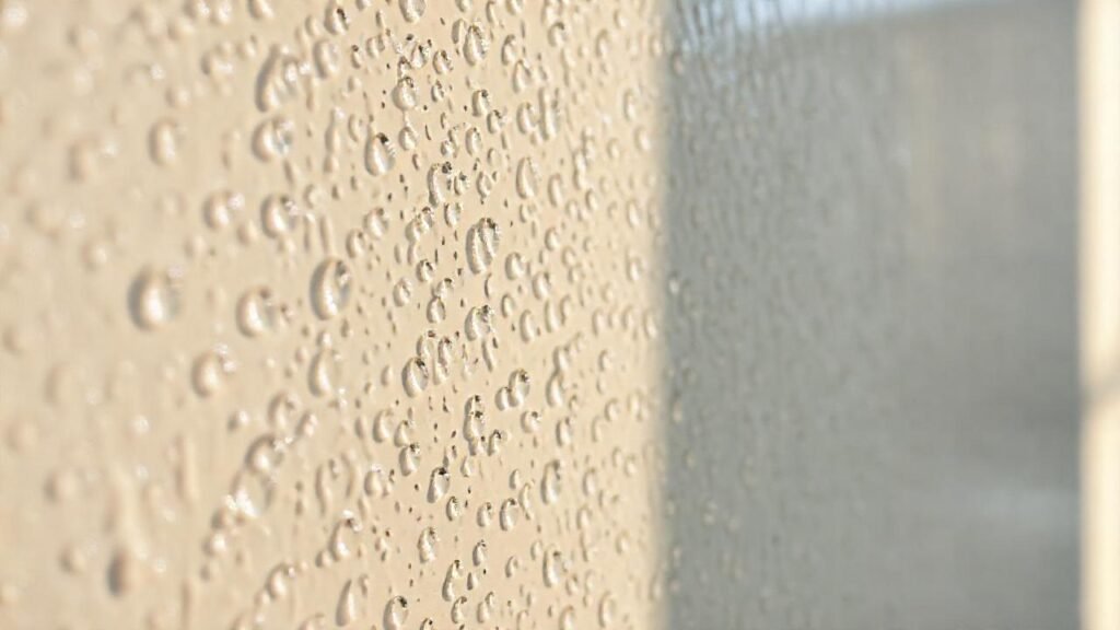 Textura de pared húmeda