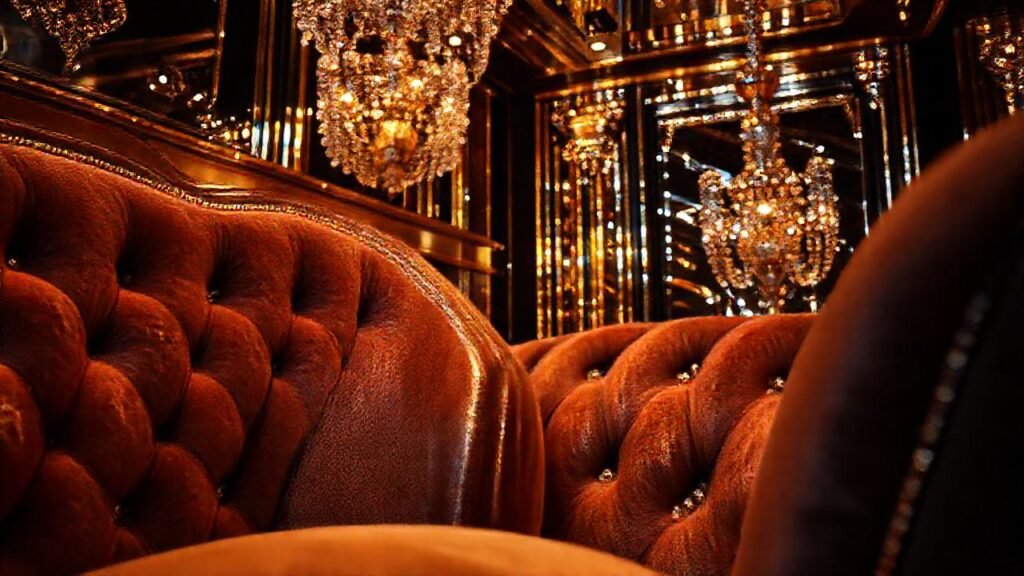 Un interior lujoso y sofisticado brilla