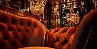 Un interior lujoso y sofisticado brilla