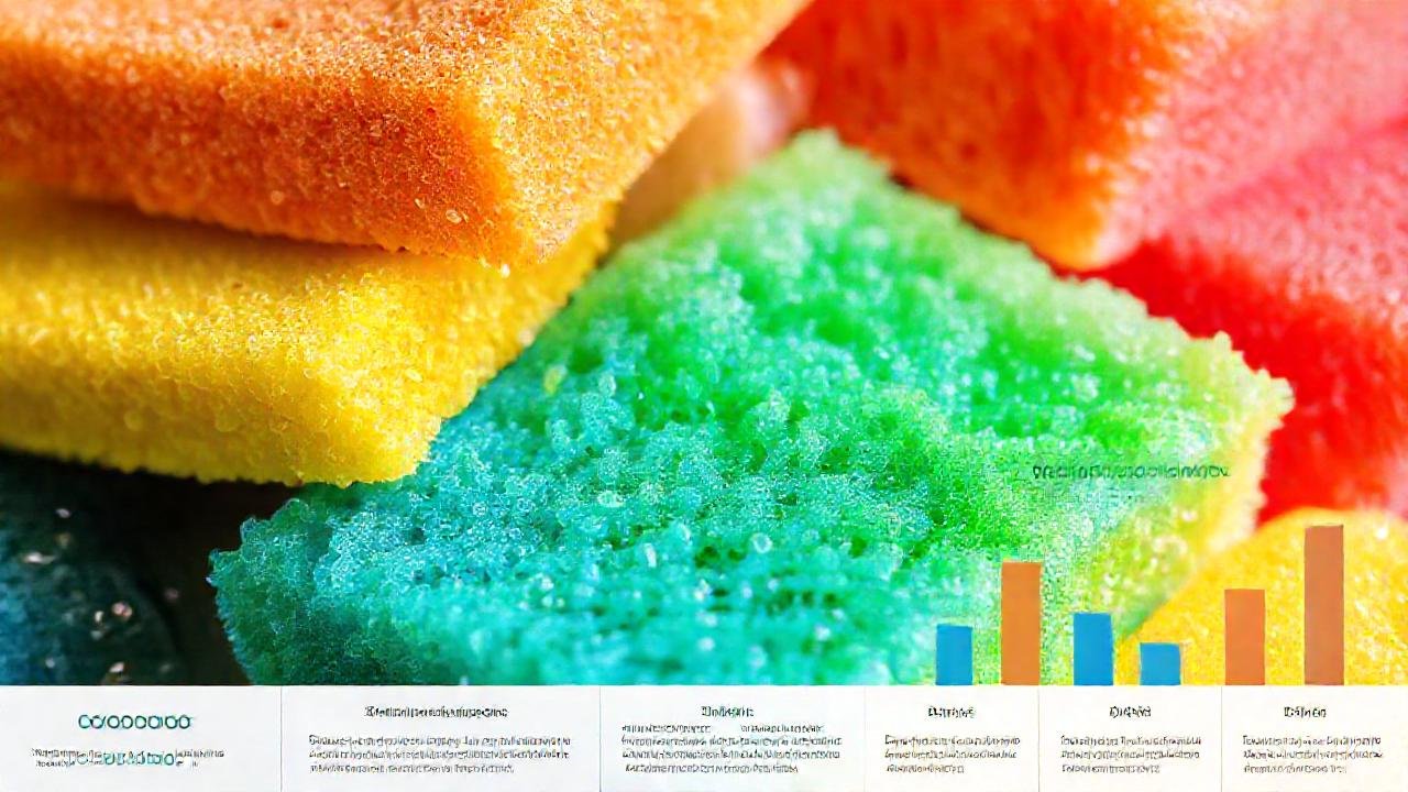 Esponjas vibrantes: textura, comparación y eco