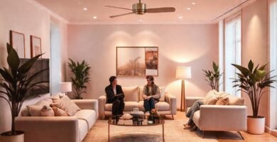 Diseño interior crea espacios felices y serenos