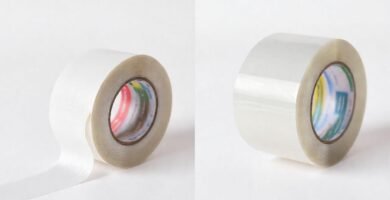 Rollos de cinta: comparación y textura