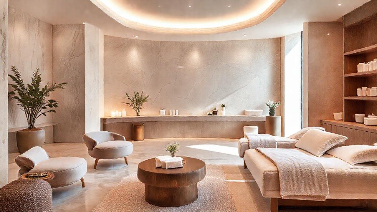 Un spa interior combina salud y estilo