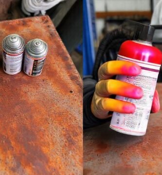 Rustin metal se transforma con pintura