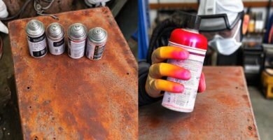 Rustin metal se transforma con pintura