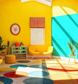 El espacio irradia alegría y modernidad