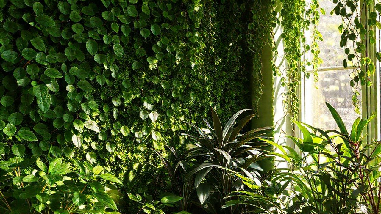 Un interior verde y sereno promueve bienestar