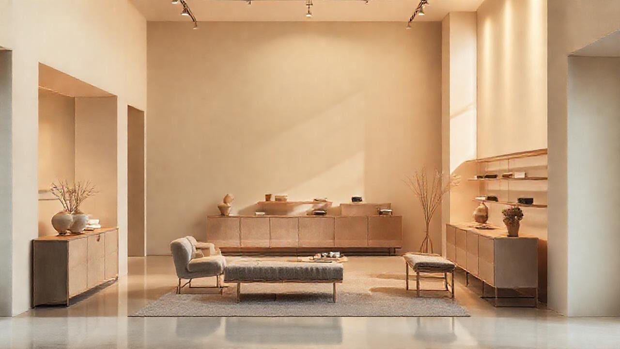 Un espacio minimalista transmite serenidad y calma