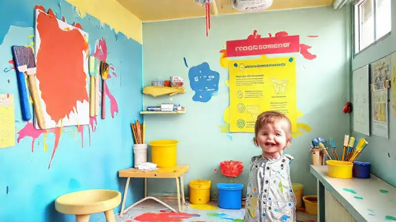 Un cuarto infantil seguro y alegre