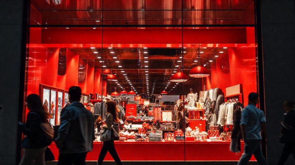 La tienda atrae con su dinamismo vibrante