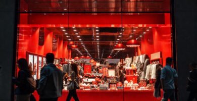 La tienda atrae con su dinamismo vibrante