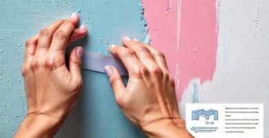 Manos pintan guía paso a paso