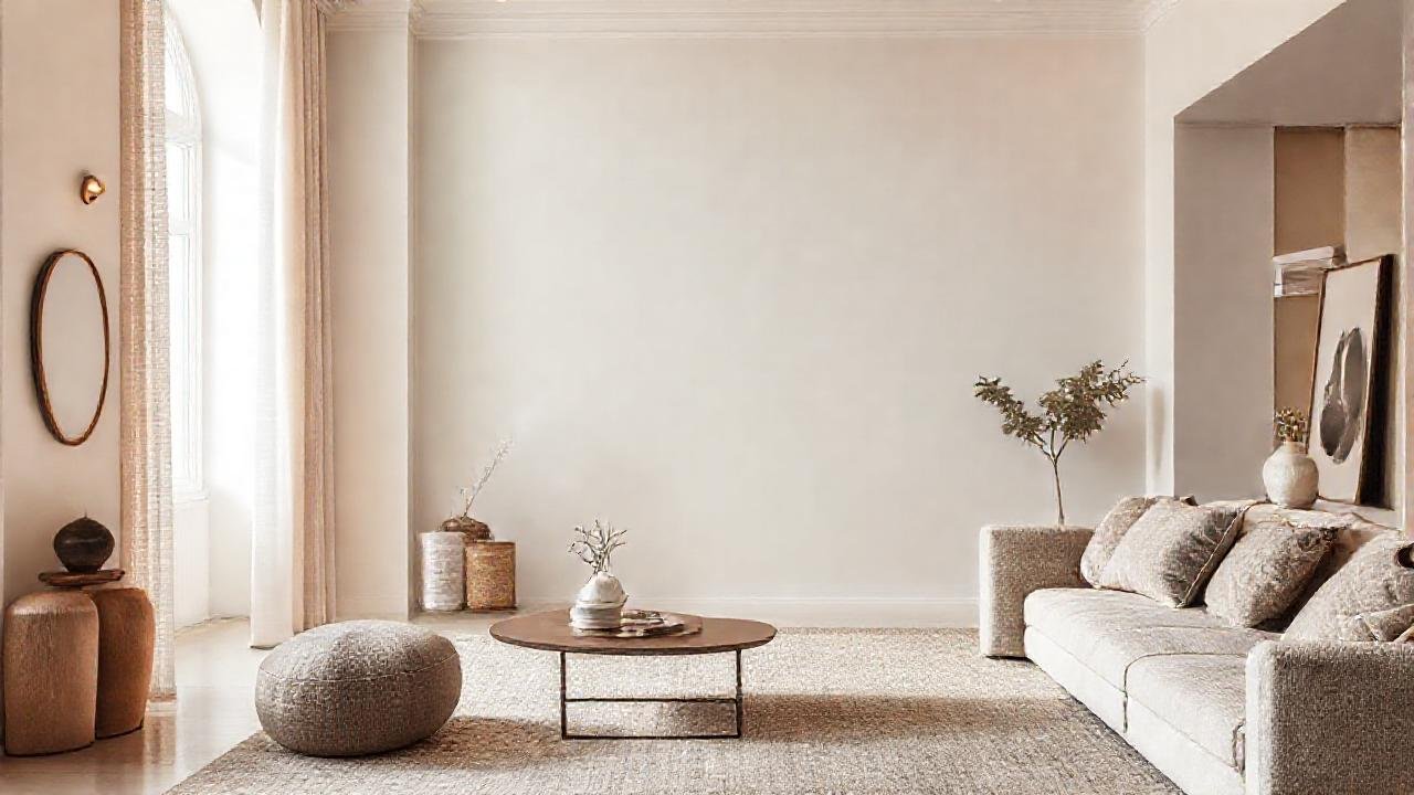 Elegancia sutil en minimalismo texturizado