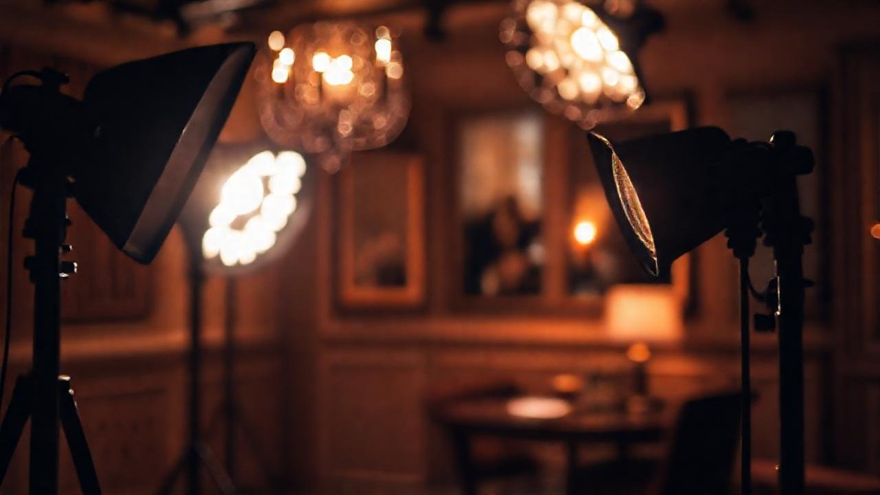 Iluminación elegante crea profundidad y drama