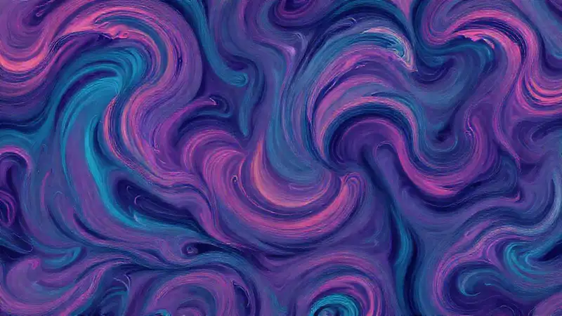 Papel pintado artístico, colorido y dinámico
