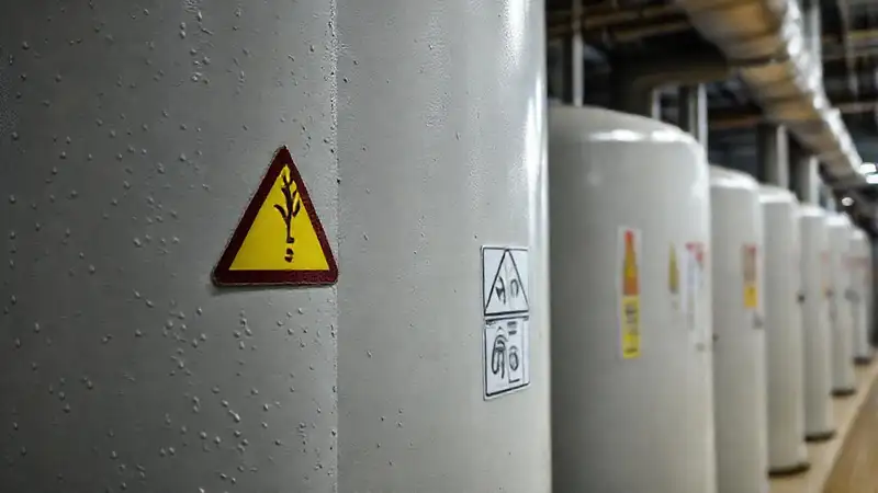 Precaución industrial: riesgo de incendio