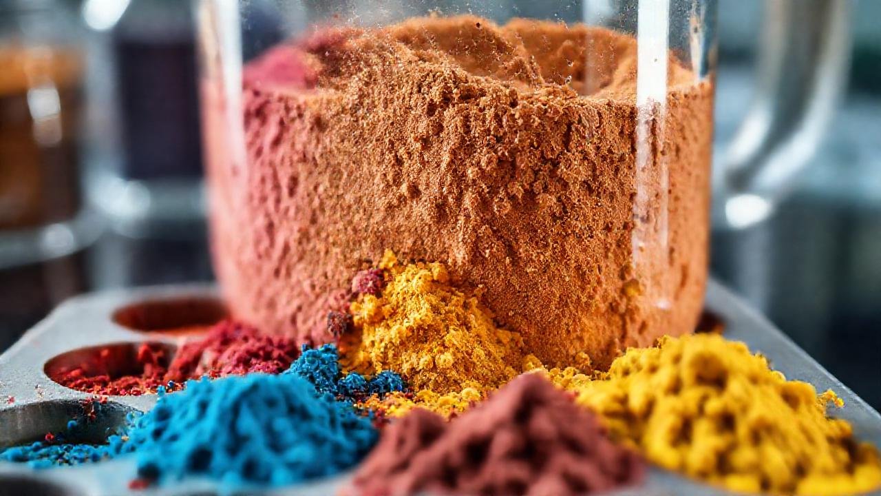 Pigmentos naturales crean colores vibrantes y ecológicos