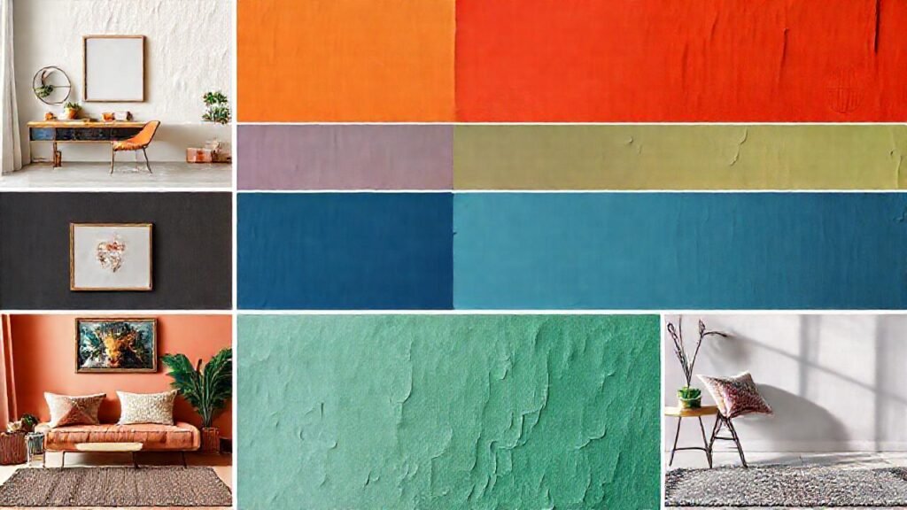 Colores vibrantes crean estilos armoniosos y dinámicos