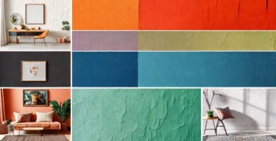 Colores vibrantes crean estilos armoniosos y dinámicos