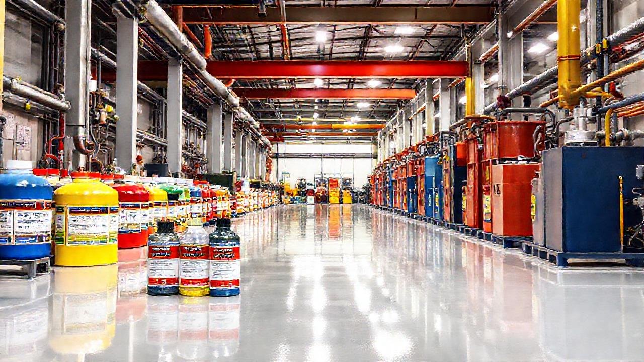 Pintura industrial: prevención, colores y seguridad