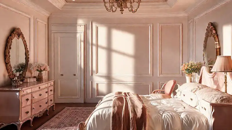 Un dormitorio elegante y sereno