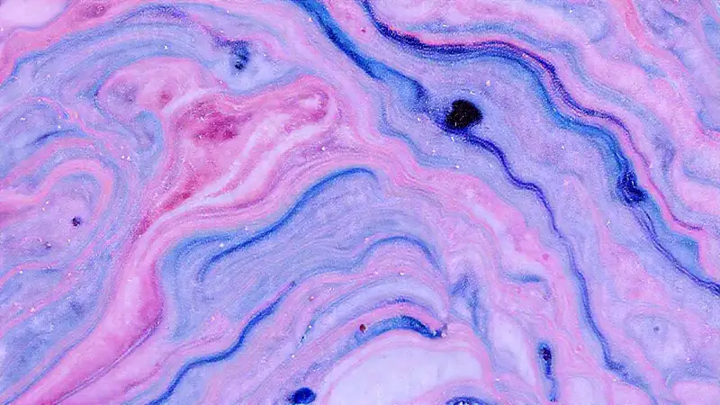 Pintura marmórea vibrante