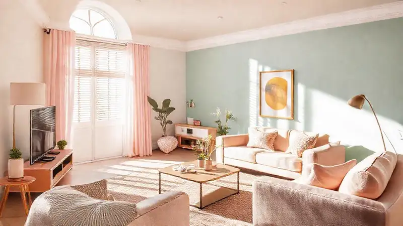Un salón moderno y luminoso es atractivo