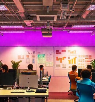 Espacio de trabajo moderno promueve productividad