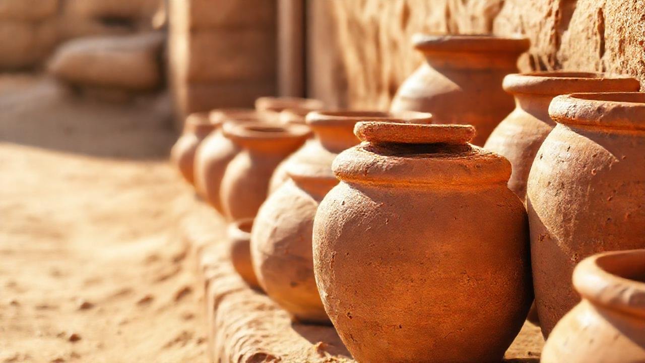 Terracota antigua emana calidez y misterio