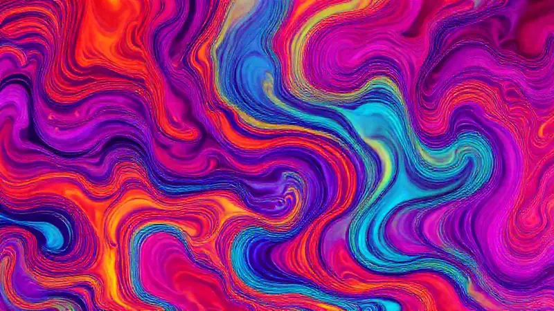 Colores termocrómicos modernos y fluidos